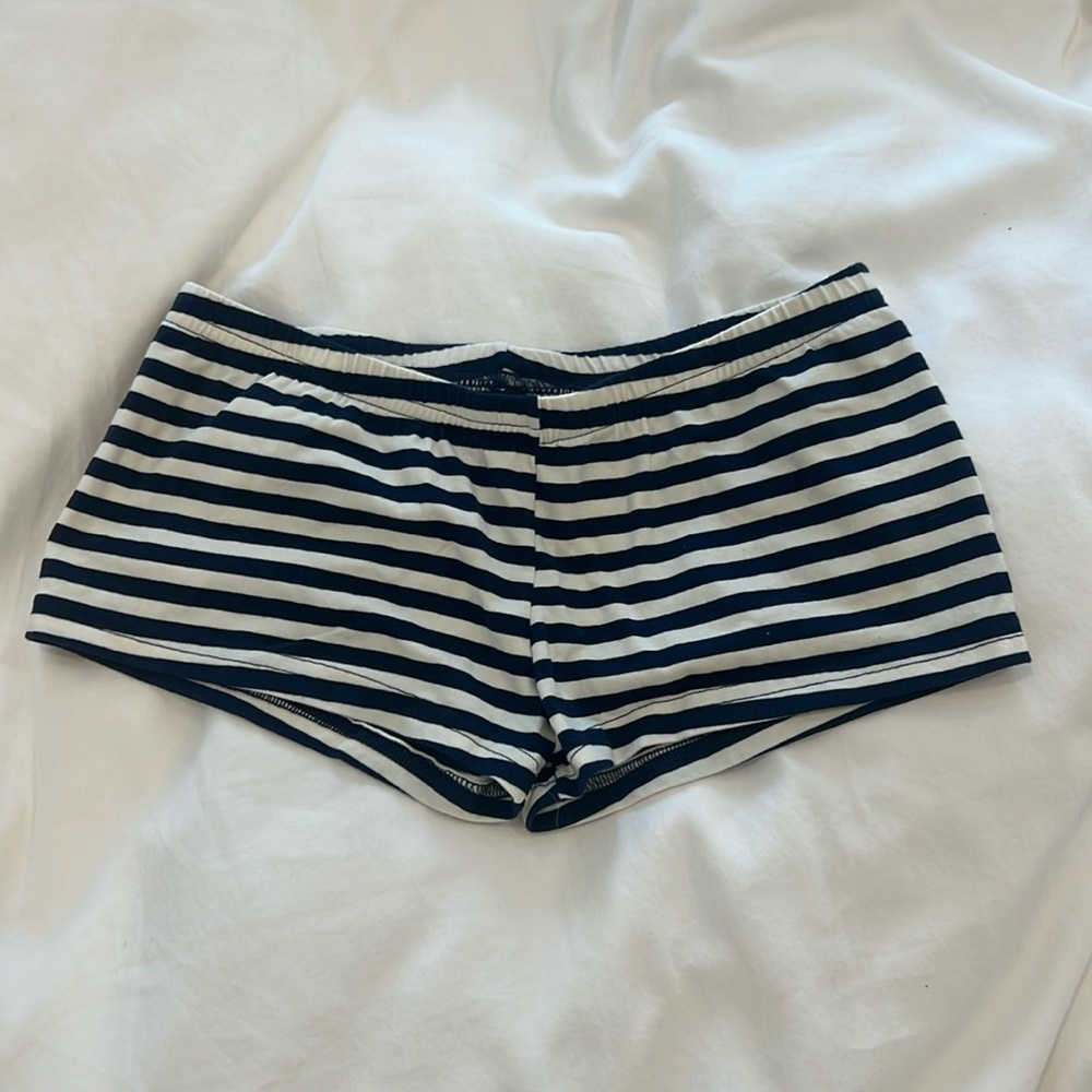 Brandy Melville Striped Boxer Shorts